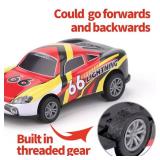 4.2 inch Pull Back Cars Toys Set, Push and Go Pull Back Cars Matchbox 1:28 Race Car 3 Pack Suitable for Toddlers 3 4 5 6 7 Year Old Kids Toys