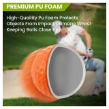 Golf Practice Balls Foam Colored Value 24 Pack, Lightweight Golf Ball Limited Flight for Indoor Outdoor Driving Range Backyard Training Safe Practice Good Value