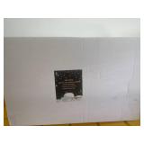 U-QE 100PCS Black Plastic Plates - Halloween Black Disposable Plates Including 50PCS 9inch Black Dinner Plates & 50PCS 6.5inch Black Dessert Plates, Hard Plastic Plates for Party Wedding Bridal Shower