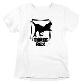Three Rex - Toddler Clothes - 3 Years Old Birthday Tshirt Funny Outfit Cute Dinosaur Shirt 3T