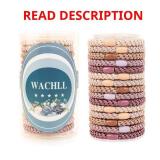 Hair Ties for Women Girls, 15 Pcs Elastics Bands Ponytail Holders for Thick Hair, No Damage No Crease Elastics BLACK