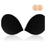 Niidor Sticky Bra Backless Invisible Stick on Bra Push up Strapless Women
