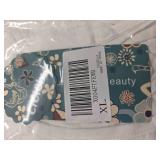 CiCiBird Women Dressy Casual Short Sleeve Blouses Tie Front Pleated Tops Cute Peplum Shirt White XL