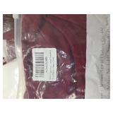 Women Summer T Shirt Casual Dress Crew Neck Wrap Ruched Bodycon Short Sleeve Party Club Mini Dresses(Red, XL