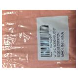 OFEEFAN Womens Tops Tulip Short Sleeve Blouses Pleated Front Summer Beach Vacation Outfits Size M Peach