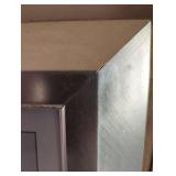 Black and White print from photo of Kansas City, MO Plaza Fountain in Silver Frame