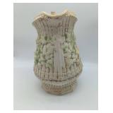 Decorative Ceramic Floral Pitcher