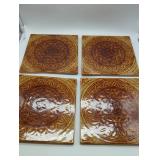 4 Eurogres Made in Italy Ceramic Wall Tiles or Trivets
