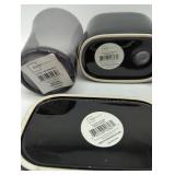 Black Bathroom Accessory Set