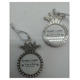 Crystal Pet Ornaments and Photo Frame Set of 4