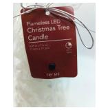 LED Angel Christmas Tree Candle Set with Timer