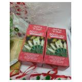 Christmas Decorations Bundle with Lights and Ornaments