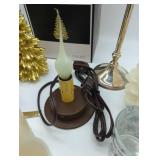 Uyuni Gold Christmas Tree, Electric Candle & other Christmas decor