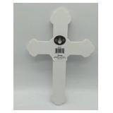 Roman Blue and White Decorative Wall Cross