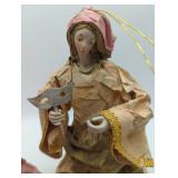 Handcrafted for Sivelstri 2 Paper Mache Court Figures