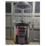 Clear Top Beaver Commercial Gumball Machine with Stand