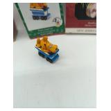 Hallmark Disney Mickey Mouse Christmas Ornaments, set of 3, in original boxes.