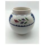 Antique Adams England Lancaster Floral Sugar Bowl