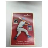 George Brett Kansas City Royals Hallmark Keepsake Ornament 2002