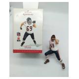 Official NFL NFLPA Jared Allen Chicago Bears Hallmark Collectible Ornament