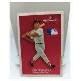 Collectible Baseball Player Ted Williams Boston Red Sox Hallmark Keepsake Ornament 2003
