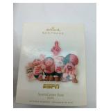 Vintage Collectible Hallmark ESPN SportsCenter Fans Christmas Ornament 2008