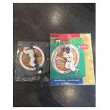Jackie Robinson Baseball Legend Holiday Collectible Ornament by Carlton Cards