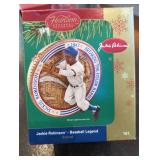 Jackie Robinson Baseball Legend Holiday Collectible Ornament by Carlton Cards