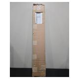 White Cordless Faux Wood Blinds for Windows with 2 in. Slats - 39.5 in. W x 64 in. L (Actual Size 39 in. W x 64 in. L)