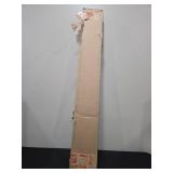 White Cordless Faux Wood Blinds for Windows with 2 in. Slats - 42.5 in. W x 48 in. L (Actual Size 42 in. W x 48 in. L)