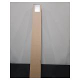 Champion 527303 TruTouch Alabaster Cordless Light Filtering Vinyl Mini Blinds with 1 in. Slats 35 in. W x 64 in. L