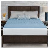 Mainstays 1.5 7-Zone Memory Foam Mattress Topper  Queen
