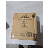 Way to Celebrate Glass 20oz Can Sipper Halloween Ghost 2 Pack