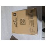 Way to Celebrate Glass 20oz Can Sipper Halloween Pumpkin 2 Pack