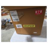 Set of 2 11\" x 11\" x 22\"/10\" x 10\" x 19\" Planters with Stand Gold - CosmoLiving by Cosmopolitan