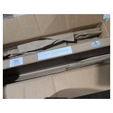 Mainstays Walnut 23\" Wood Floating Shelf 2 Pack