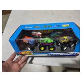 Hot Wheels Monster Trucks Crash Crew, 5-Pack of 1:64 Scale Toy Trucks