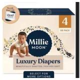 Millie Moon Luxury Diapers, Size 4, 66 Count