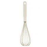 Cook with Color Cream & Gold Whisk Durable, Rust-Resistant & Dishwasher Safe