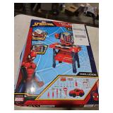 Marvel Spider-Man Bench Set Spiderman Tool Bench Playset with Take Apart Car - Official Marvel Licensed Product (55 Pieces)