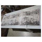 Abstract Runner Rug 2x5 Ft Washable Runners for Hallways, Non Slip Kitchen Runner Printed