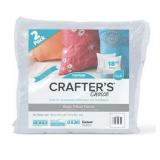 Fairfield Crafters Choice Basic Pillow Forms  Soft Pillow Inserts for Throw Pillows  Decorative Pillows  Travel Pillows  and Home Decor  Zippered Cover  Spot Clean  18  X 18   Pack of 2