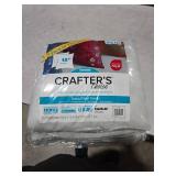 Fairfield Crafters Choice Basic Pillow Forms  Soft Pillow Inserts for Throw Pillows  Decorative Pillows  Travel Pillows  and Home Decor  Zippered Cover  Spot Clean  18  X 18   Pack of 2