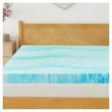 Mattress Topper, Full Size Gel Memory Foam Bed Topper,2 inch, for Pressure Relief for Back Pain