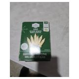 Indoor/Outdoor 100-Count LED Mini Christmas String Lights, Warm White, 19.5