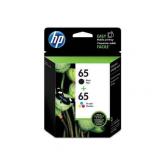 HP 65 Color Combo Pack Ink - Black ( T0A36AN#14): Standard Yield Printer Ink Cartridges