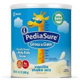 PediaSure Grow & Gain Non-GMO Shake Mix Powder Vanilla - 14.1oz