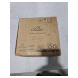 Way to Celebrate Halloween 4pk Ceramic White Figural Ghost Appetizer Bowls