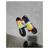 Hyper Tough 12 Ft 16 AWG 2-Prong Black Indoor Extension Cord, 125V 13A 2 Pack