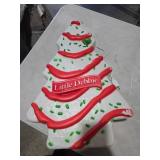 Christmas LED Blow Mold Decor Little Snack Debbie Cake Tree Decoration 15.35 in x 5.78 in x 22.04 in